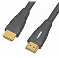 PremiumCord Kabel HDMI A - HDMI A M/M 15m zlac. kon.,verze HDMI 1.3b