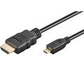 PremiumCord Kabel HDMI A - HDMI micro D, 1m