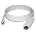 PremiumCord mini DisplayPort 1.2 na HDMI 2.0 kabel pro rozlišení 4Kx2K@60Hz, 2m