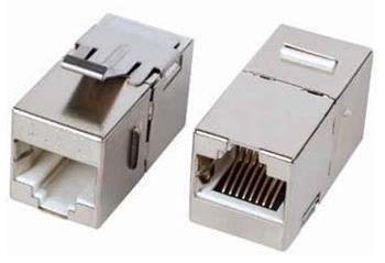 PremiumCord Propojka RJ45 CAT6 8/8 STP, vhodná do patch panelu místo keystone