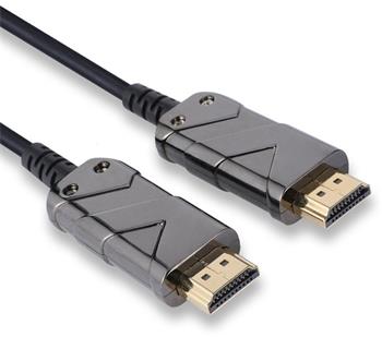 PremiumCord Ultra High Speed HDMI 2.1 optický fiber kabel 8K@60Hz,zlacené 20m