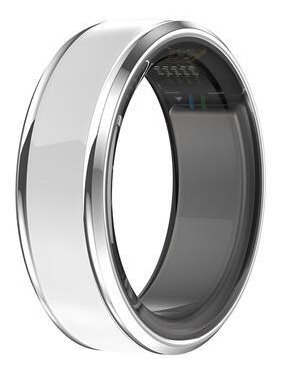 Prsten CUBE1 Smart Ring bílý vel. 8