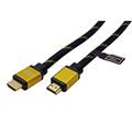 Roline Gold High Speed HDMI kabel, 4K, HDMI M - HDMI M, zlacené konektory, 15m