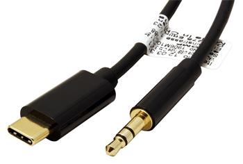Roline Kabel USB C(M) - jack3,5(M), 3m