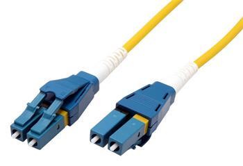 Roline Optický patchkabel LC-LC 9/125 (single mode), duplex, OS2, LSOH, 20m
