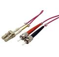 Roline Optický patchkabel LC-ST 50/125 (multimode), duplex, OM4, 0,5m
