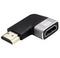 Roline Redukce HDMI A(M) - HDMI A(F), lomená vpravo, 8K@60Hz