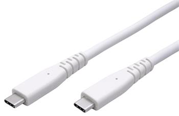 Roline USB 10Gbps (3.2 gen 2) kabel USB C(M) - USB C(M), PD 60W, 3m, bílý