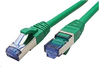S/FTP patchkabel kat. 6a, LSOH, 3m, zelený