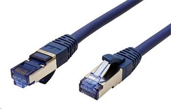 S/FTP patchkabel kat. 6a, LSOH, 5m, modrý