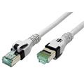 S/FTP patchkabel kat. 6a, LSOH, PushPull, 0,5m, šedý