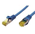 S/FTP patchkabel kat. 7, s konektory RJ45, LSOH, 2m, modrý