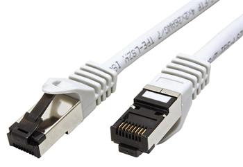 S/FTP patchkabel kat. 8, LSOH, 2m, šedý