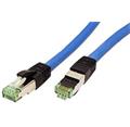 S/FTP (PiMF) patchkabel kat. 8.1, LSOH, modrý, 5m