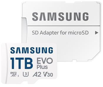 Samsung micro SDXC karta 1 TB EVO Plus + SD adaptér