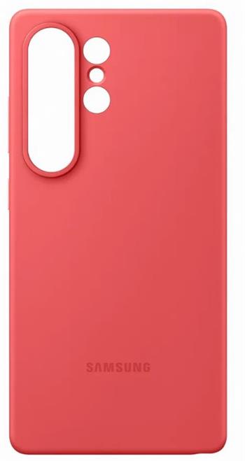 Samsung Silikonový zadní kryt pro Galaxy S25 Ultra Red