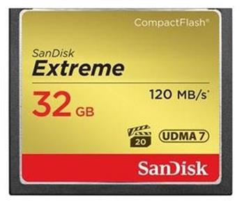 SanDisk 32GB Extreme CF 120MB/s UDMA7