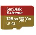 SanDisk Extreme microSDXC 128GB 190MB/s + adaptér