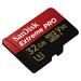 SanDisk Extreme Pro microSDHC 32 GB 100 MB / s A1 Class 10 UHS-I V30, Adaptér