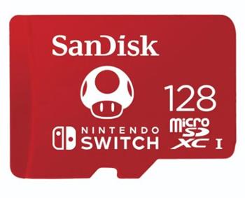 Sandisk Nintendo Switch micro SDXC 128 GB 100 MB/s A1 C10 V30 UHS-1 U3