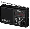 Sencor SRD 215 B, USB/SD, FM