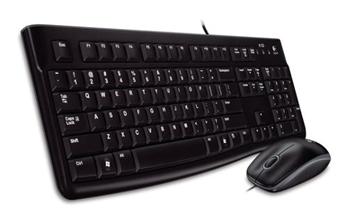 Set Logitech Desktop MK120, drátový, USB, US