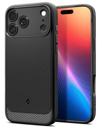 Spigen Rugged Armor MagSafe Matte Black iPhone 17 Pro Max