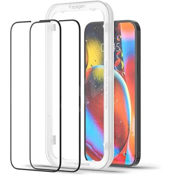 Spigen tR Align Master tvrzené sklo iPhone 13/13 Pro černé 2ks