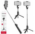 SWISSTEN BLUETOOTH SELFIE STICK ALUMINUM TRIPOD PRO