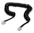 Telefonní kabel 4m s konektory RJ10 4/4, kroucený