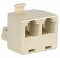 Telefonní rozdvojka RJ11 ( 2x F, 1x M )