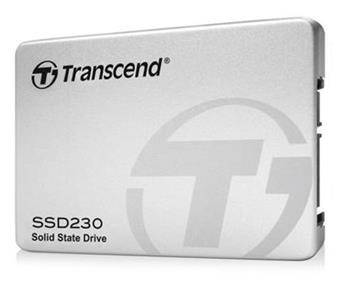 TRANSCEND SSD230S 256GB SSD disk 2.5'' SATA III 6Gb / s, 3D TLC, Aluminium casing, 560MB / s R, 500MB / s W, stříbrný