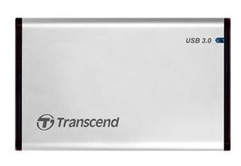 Transcend StoreJet 2.5'' stříbrný HDD Case USB 3.0/SATA