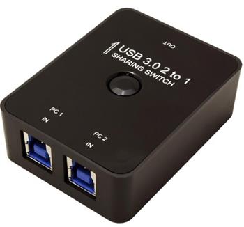 USB 3.0 přepínač, manuální, 2:1