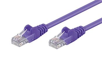 UTP kabel cat.5e 1,5m fialový