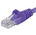 UTP kabel cat.6 0,5m fialový