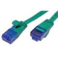 UTP patchkabel kat. 6a, plochý, 2m, zelený