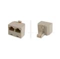 UTP rozdvojka RJ45 ( 2x F, 1x M)