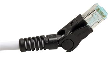 VarioBoot S/FTP patchkabel kat. 6a, šedý, 2m