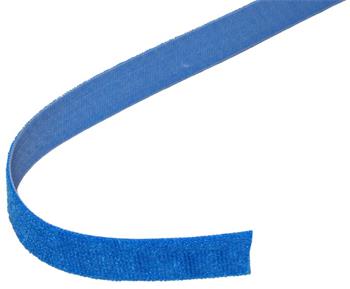 VELCRO Stahovací páska 20mm, suchý zip, 25m, modrá