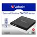 VERBATIM externí mechanika DVD-RW Rewriter USB-C, černá