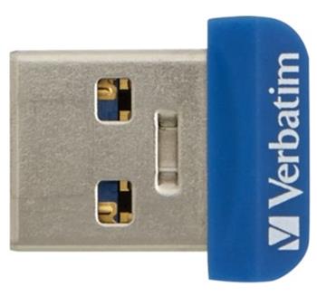 VERBATIM Flash Disk 16GB Store 'n' Stay Nano, modrá