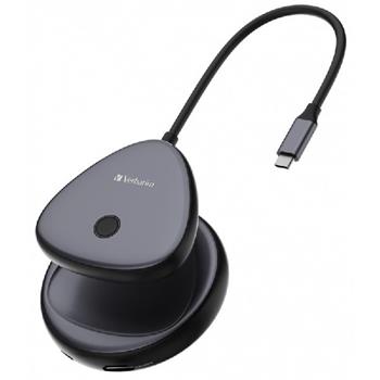 Verbatim Share my Screen WDA-02, bezdrátový adaptér USB-C s rozbočovačem 4K