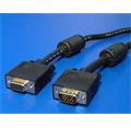 VGA kabel prodlužovací M/F 3m stíněný Ferrity