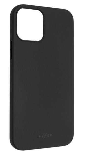 Zadní pogumovaný kryt FIXED Story pro Apple iPhone 12/12 Pro, černý
