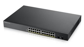 ZyXEL GS1900-24HP v2,24-port GbE L2 PoE switch